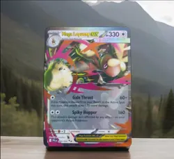 Pokemon TCG Mega Lopunny EX 084/094 Phantasmal Flames Mega Evolution Holo 2xRare - Image 1