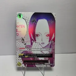 One Piece OP14-118 R You'll Frighten Me... Alt Art Parallel Holo NM - Image 1