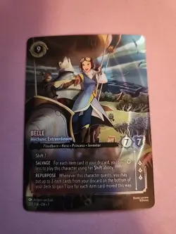 Disney Lorcana Belle - Mechanic Extraordinaire (Enchanted) 217/204 L/P - Image 1