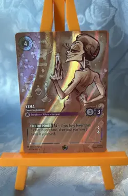 Disney Lorcana YZMA Conniving Chemist Enchanted Foil Azurite Sea 209/204 - Image 1