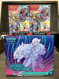 Pokemon Scarlet & Violet journey Together Elite Trainer Box+2 Booster Bundles - Image 1