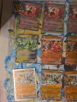 59x English Pokemon TCG Twilight Masquerade EX mixed card lot - Image 2