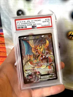 PSA 10 Charizard ex 276/XY-P Art Collection Promo 2016 Pokemon Card Japanese #4 - Image 1
