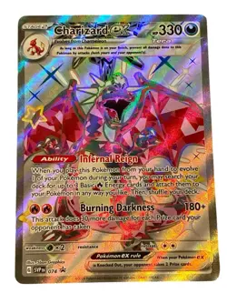 Pokemon Charizard ex 074 SV Scarlet & Violet Promo Holo English Card - Image 1