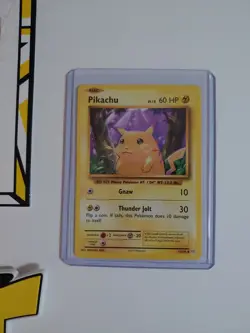 Pokemon Pikachu Gift Set Pikachu Keychain Card Frame - Image 2