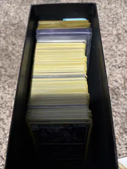 Pokemon Bulk cards,dividers,sleeves and dice - Image 1