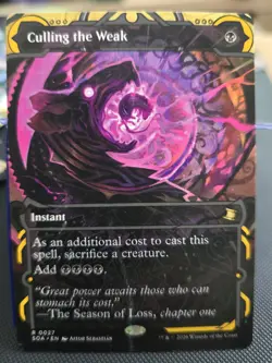 Culling the Weak Secrets of Strixhaven: Mystical Archive Regular - Image 1