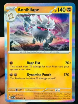 Annihilape 047/091 holo - LP-NM - Pokemon TCG Card - Anesaki Dynamic - Image 1