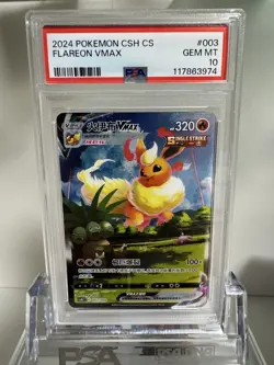 PSA10 Pokemon card Booster VMAX Summer Pokemon Card Chinese - Image 1