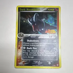 The Pokemon Company Pokemon TCG Dark Houndoom Team Rocket Returns 5/109 Reverse… - Image 1