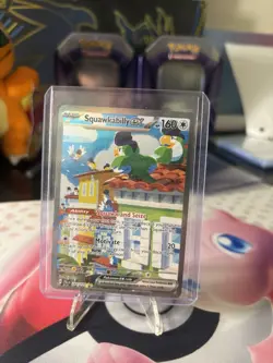 Pokemon Paldea Evolved Squawkabilly EX 264/193 Special Illustration Rare - Image 2