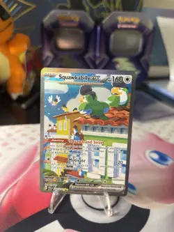 Pokemon Paldea Evolved Squawkabilly EX 264/193 Special Illustration Rare - Image 5