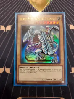 Yugioh KC01-EN004 Blue-Eyes White Dragon Ultra Rare MINT 10 - Image 1