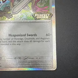 Pokemon Staff Perfect Order Black Star Promo MEP 067 Doublade - Image 2