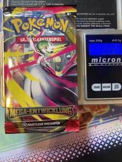 Pokemon Mega-Entwicklung Booster-Pack Heavy (22.2g)🔥🔥 - Image 1