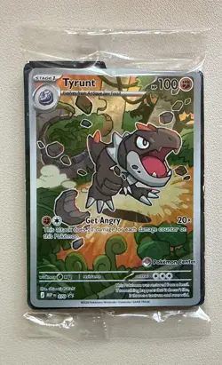 Tyrunt - MEP 070 - Perfect Order ETB Promo - Pokemon Center Stamped SEALED - Image 1