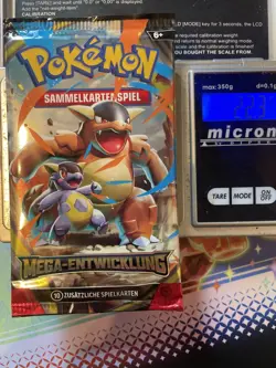Pokemon Mega-Entwicklung Booster-Pack Heavy (22.3g)🔥🔥 - Image 1