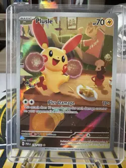 Pokemon Plusle Illustration RARE Basic English 2023 Paradox Rift - Image 5