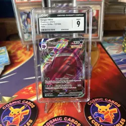 CGC 9 GENGAR VMAX 157 FUSION STRIKE SWORD & SHIELD POKEMON MINT - Image 1