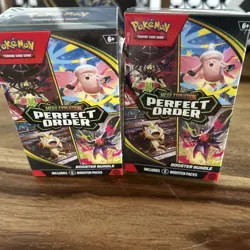 Pokemon TCG Perfect Order Booster Bundle (6 Packs) Brand New And Sealed x2 - Image 1