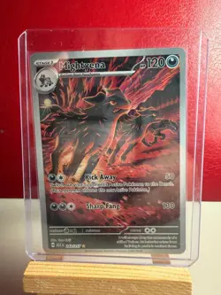 Pokemon Mightyena - 243/217 - Ascended Heroes Illustration Rare Holo- Pack Fresh - Image 1