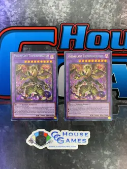 Yu-Gi-Oh Predaplant Triphyoverutum LDS3-EN076 Set of 2 One Misprint *CCGHouse*RI - Image 3