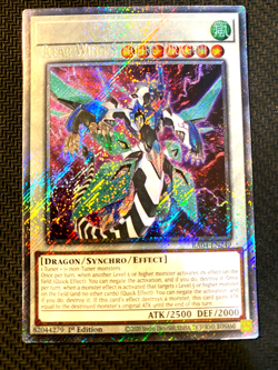 ERROR/MISPRINT CLEAR WING SYNCHRO DRAGON PSR YuGiOh RA04 EN249 NM - Image 1