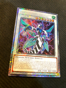ERROR/MISPRINT CLEAR WING SYNCHRO DRAGON PSR YuGiOh RA04 EN249 NM - Image 2