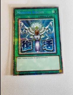 Monster Reborn 1st Edition Starlight Rare RA05-EN108 Yu-Gi-Oh! - Image 1