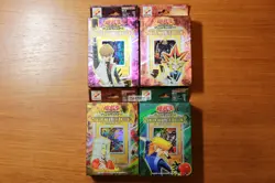 Yu-Gi-Oh! Structure Deck Yugi Kaiba Joey Pegasus Edition Vol.1 4 Set Sealed - Image 1