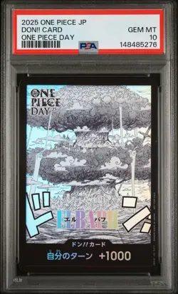 PSA 10 2025 ONE PIECE JAPANESE PROMOS ONE PIECE DAY DON!! CARD Elbaph - Image 1