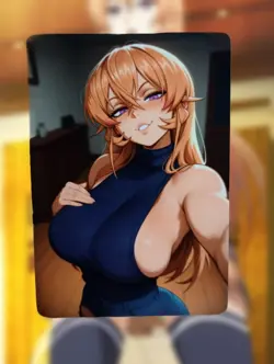 Erina Nakiri Food Wars!: Shokugeki no Soma Anime Waifu Sexy Goddess Hentai Card - Image 1