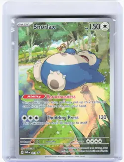 2023 Pokemon—Snorlax #SVP EN 051 Scarlet & Violet Promo Cards—BSP Foil (Sealed) - Image 1
