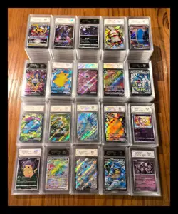 1x Random PCG 9.5 Or 10 Graded （same as PSA） Pokemon Cards language CHN/JPN - Image 1