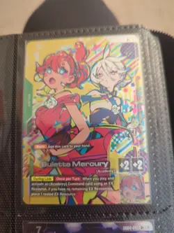 Suletta Mercury R+ Gundam Card Game GD04-085 - Image 1