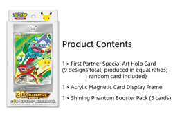 IN STOCK Pokemon S-Chinese 30th Anniv First Partner Holo Card Set Vol.1 Sealed - Image 3