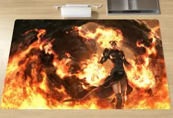 Magic the Gathering MTG Playmat Chandra Nalaar TCG CCG Card Game Play Mat Pad - Image 1