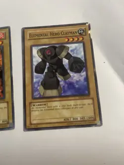 Yugioh Elemental Hero Burstinatrix Clayman Sparkman 3 Card Set - Image 2