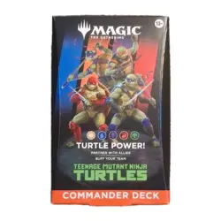 MAGIC THE GATHERING ( MTG ) TMNT Commander Deck - Image 1