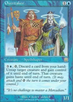 Overtaker - Foil Mercadian Masques Lightly Played, English - MTG - Image 1