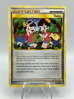 2010 Pokemon/HGSS-Triumphant. TWINS - 89/102. Uncommon. NM-Never Played. - Image 1