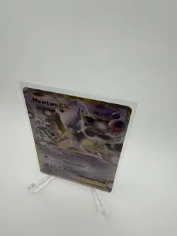 Mewtwo EX 52/108 Evolutions Ultra Rare Holo 180 HP Psychic Pokemon TCG - Image 3