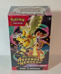 Pokemon TCG Mega Evolution Ascended Heroes Booster Bundle Sealed - Image 1