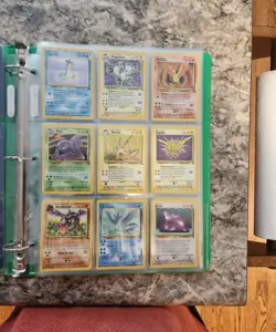 Pokemon Complete Master Fossil Set 62/62 Vintage Original WoTC 1999 + Binder - Image 3