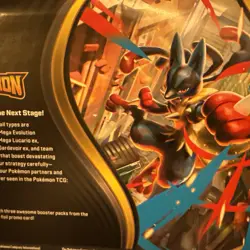 Pokemon TCG Mega Evolution Three Booster Blister Pack Psyduck Promo New Sealed - Image 4