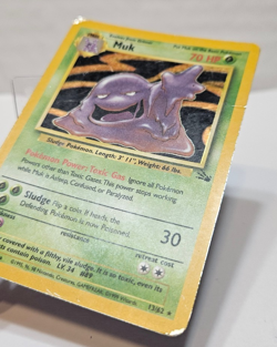 Muk 13/62 Holo Rare Unlimited Fossil Pokemon 853 - Image 2