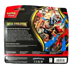 Pokemon TCG Mega Evolution 3 Booster Pack Blister w Psyduck - Image 2