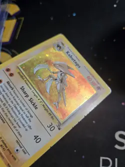 Pokemon TCG Kabutops Fossil 9/62 Holo Rare 1999 DMG - Image 3