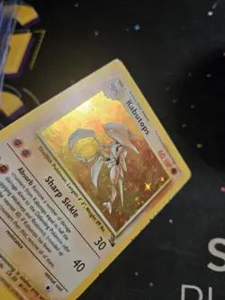 Pokemon TCG Kabutops Fossil 9/62 Holo Rare 1999 DMG - Image 4