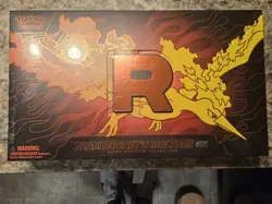 Pokemon TCG Team Rocket’s Moltres EX Ultra Premium Collection Factory Sealed UPC - Image 1